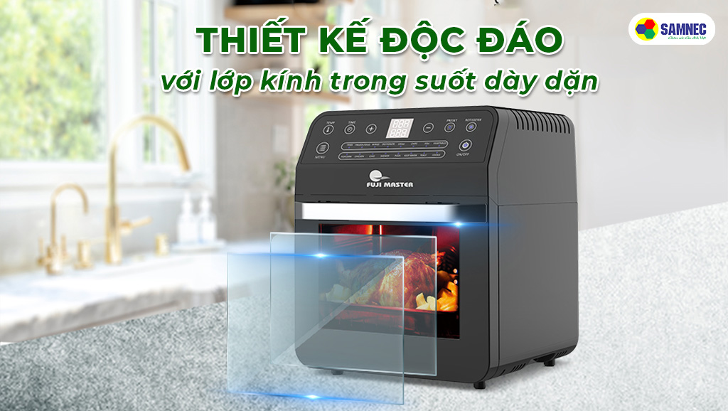 Thiết kế độc đáo của nồi chiên chân không Fuji Master FJM-2022