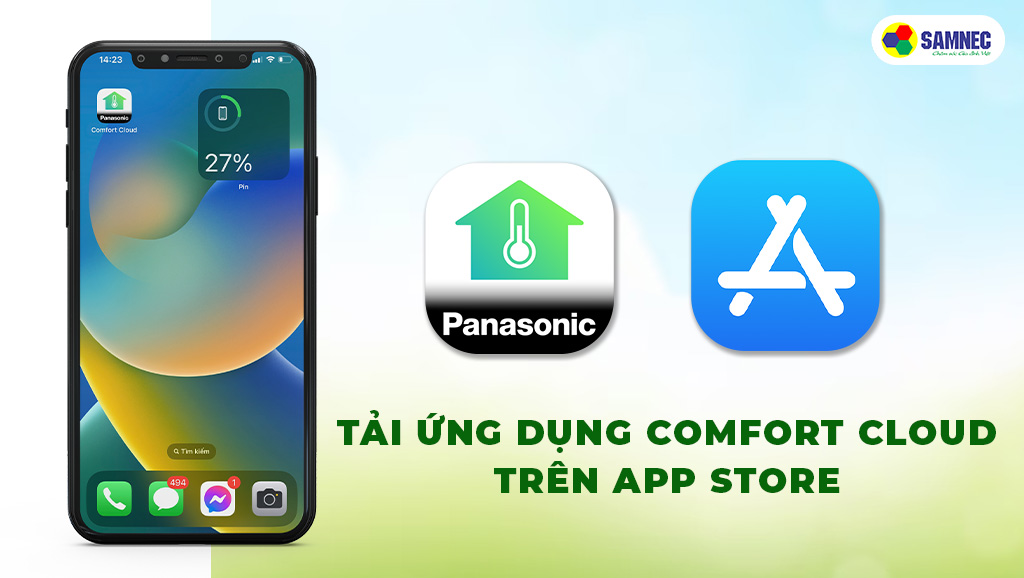 Tải ứng dụng Comfort Cloud trên App Store