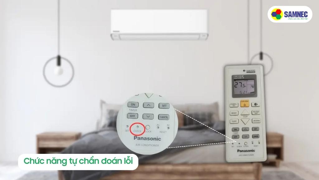 Chức năng chuẩn đoán lỗi của điều hòa Panasonic CU/CS-XU12ZKH-8
