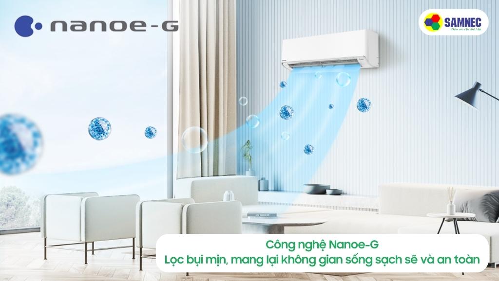 Công nghệ Nanoe-G của điều hòa Panasonic CU/CS-XU12ZKH-8