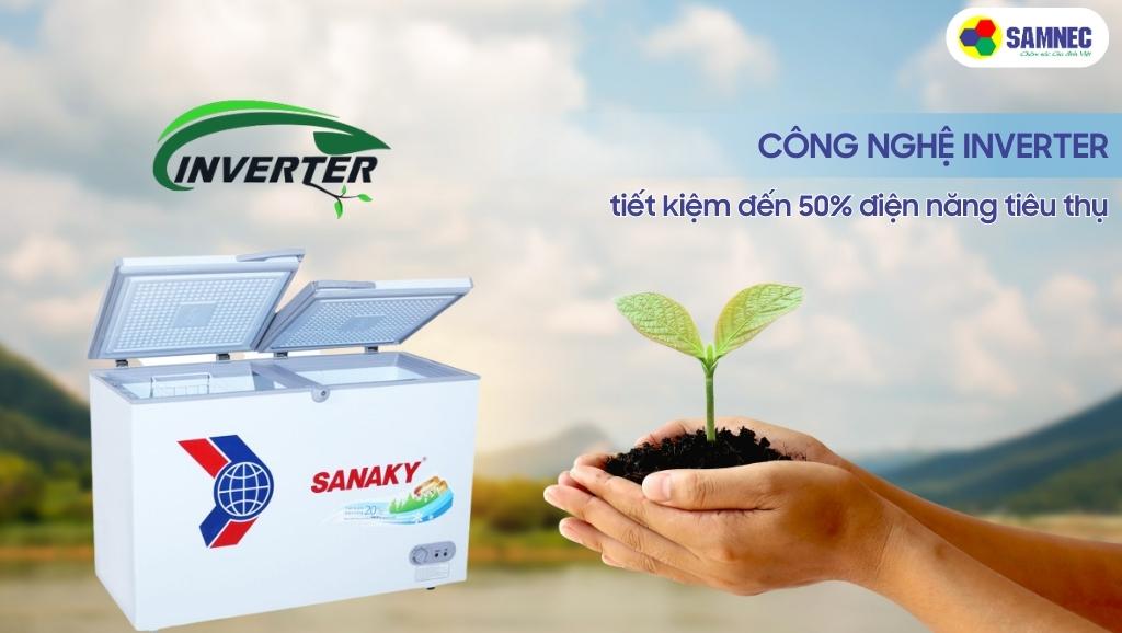 Công nghệ Inverter của tủ đông Sanaky VH4099A3