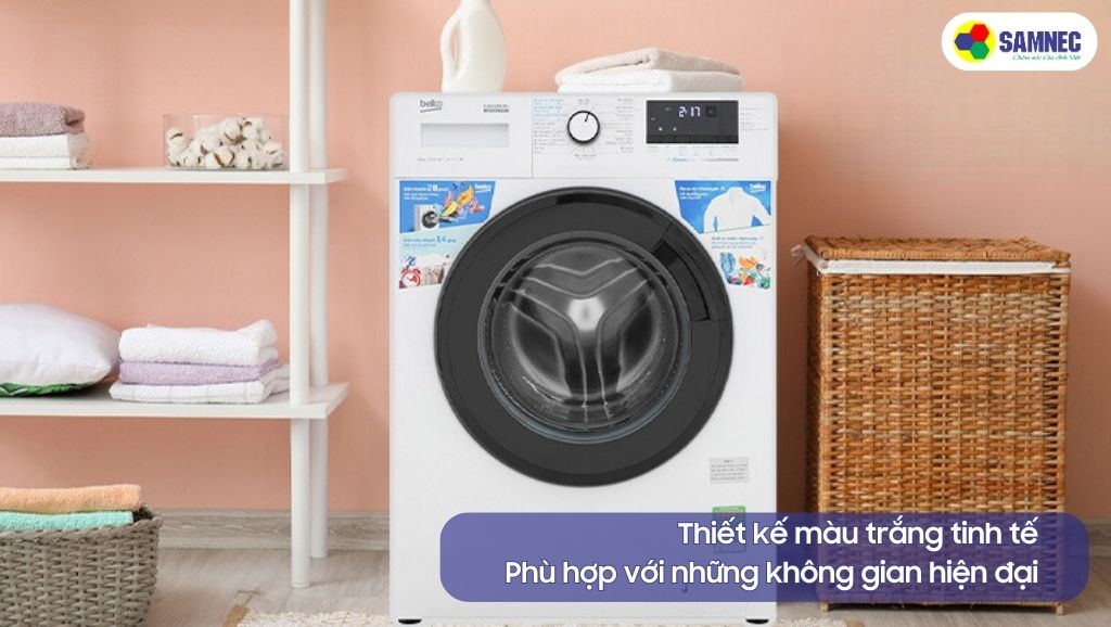 Thiết kế của máy giặt Beko WCV10612XB0ST