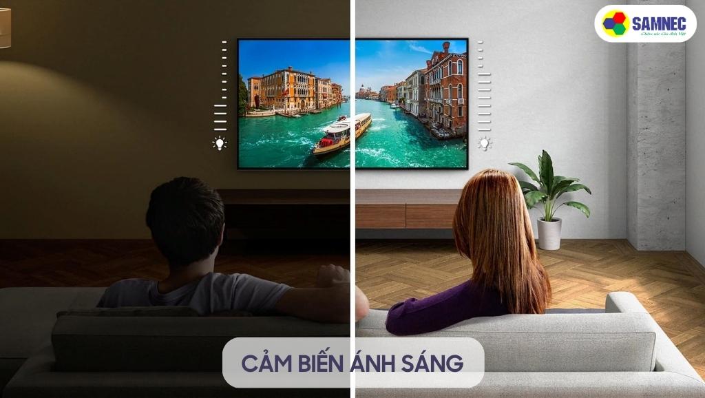 Cảm biến ánh sáng của tivi Sony 4K KD-43X80L