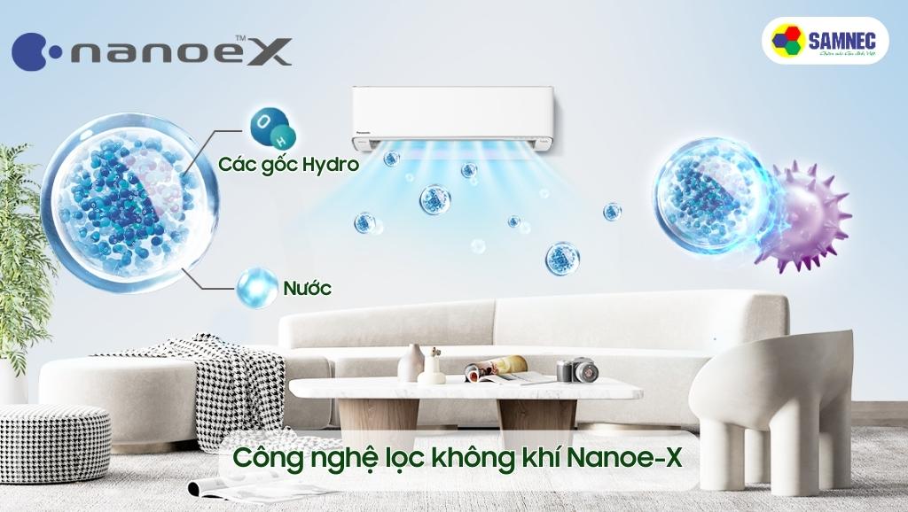 Công nghệ lọc không khí Nanoe-X