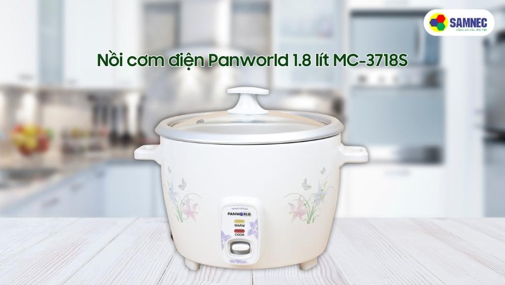 nồi cơm điện Panworld 1.8 lít MC-3718S