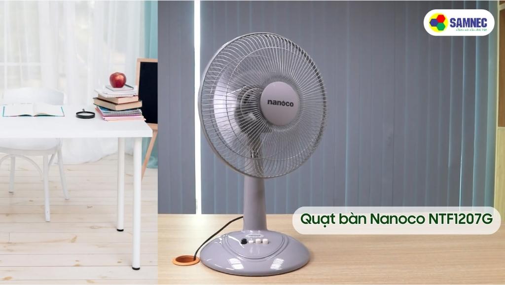 quạt bàn Nanoco NTF1207G