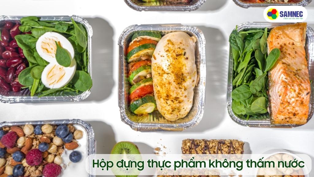 Hộp đựng thực phẩm không thấm nước