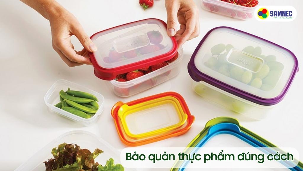 Bảo quản thực phẩm đúng cách