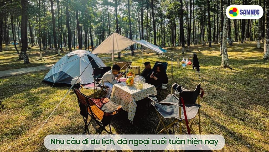 Nhu cầu đi du lịch, dã ngoại cuối tuần hiện nay