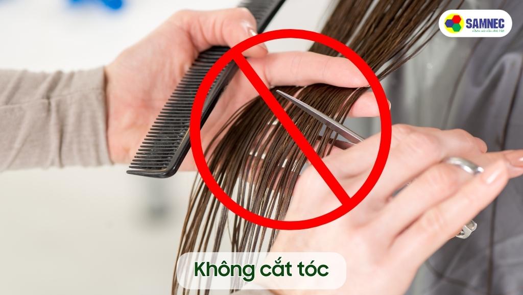 Không cắt tóc