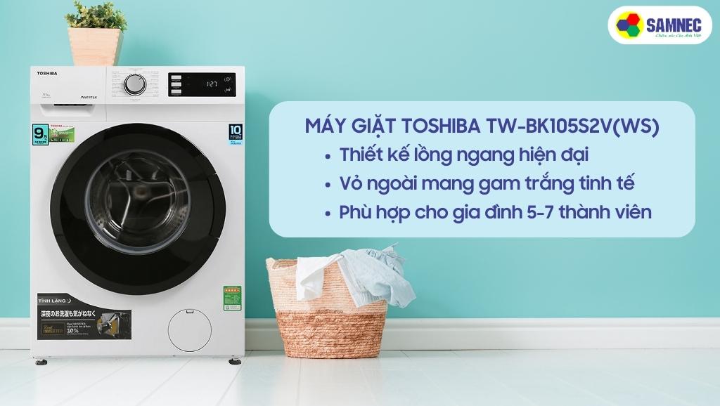 Máy giặt Toshiba Inverter TW-BK105S2V(WS)