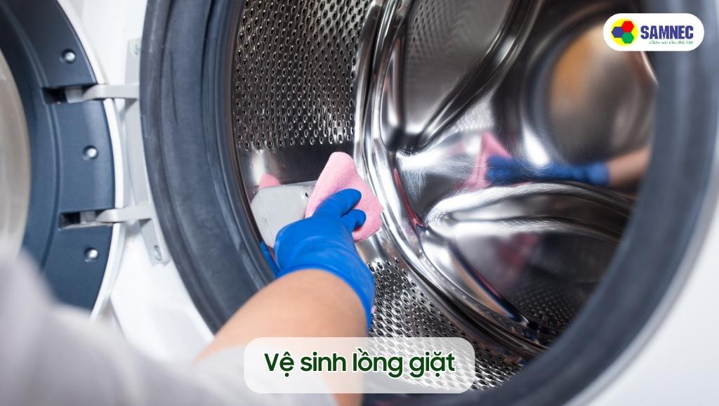 Vệ sinh lồng giặt