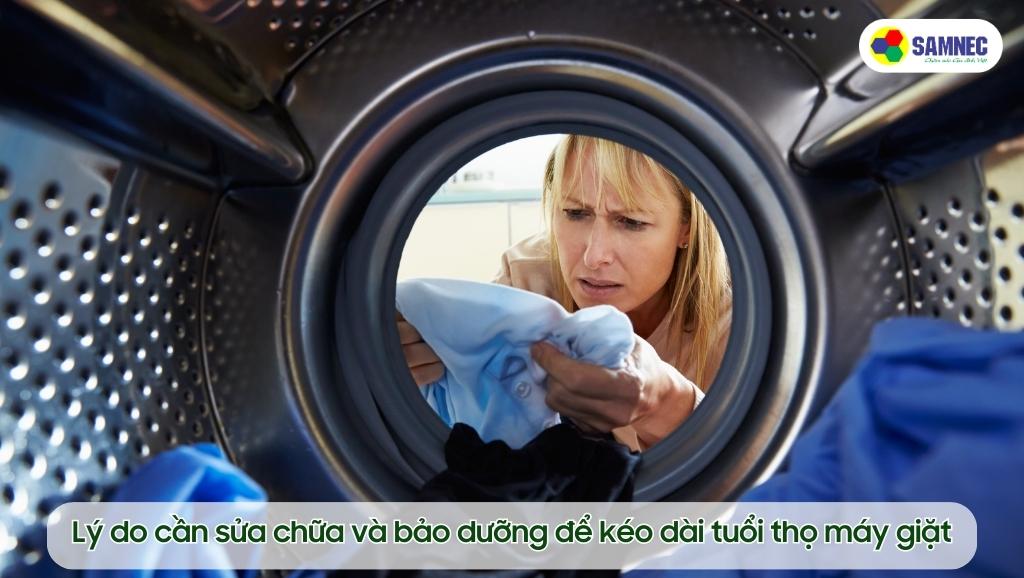 Lý do cần sửa chữa và bảo dưỡng để kéo dài tuổi thọ máy giặt