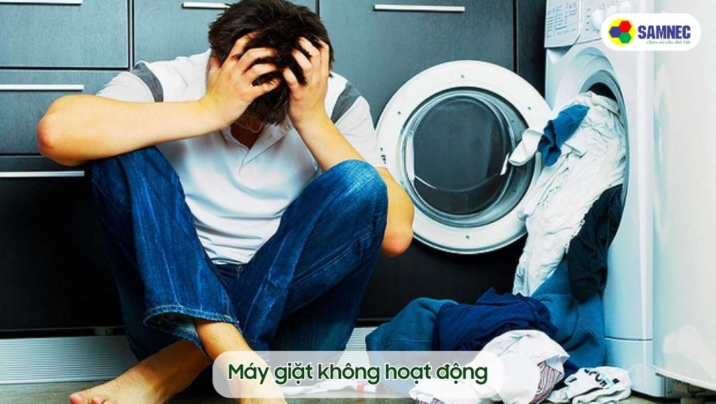 Máy giặt không hoạt động