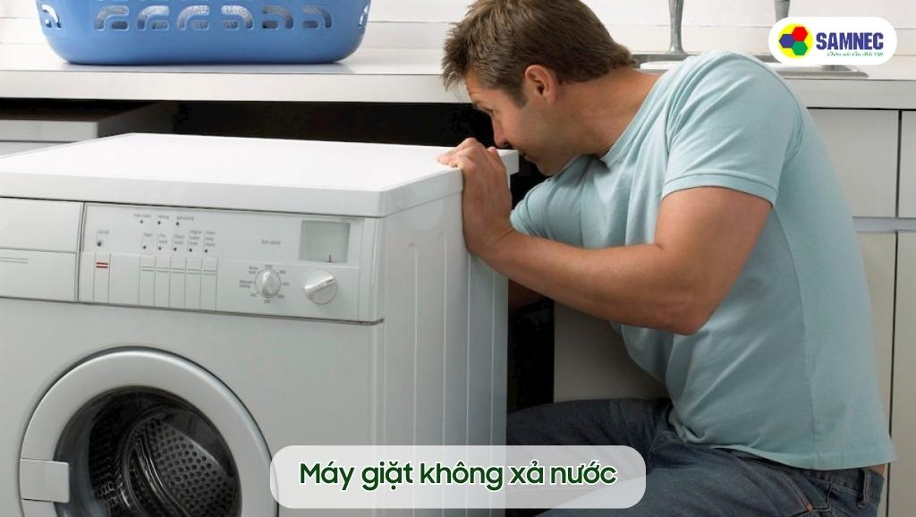 Máy giặt không xả nước