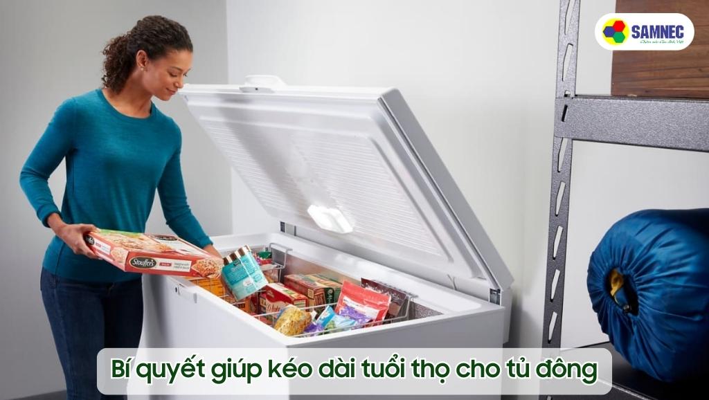 Bí quyết giúp kéo dài tuổi thọ cho tủ đông