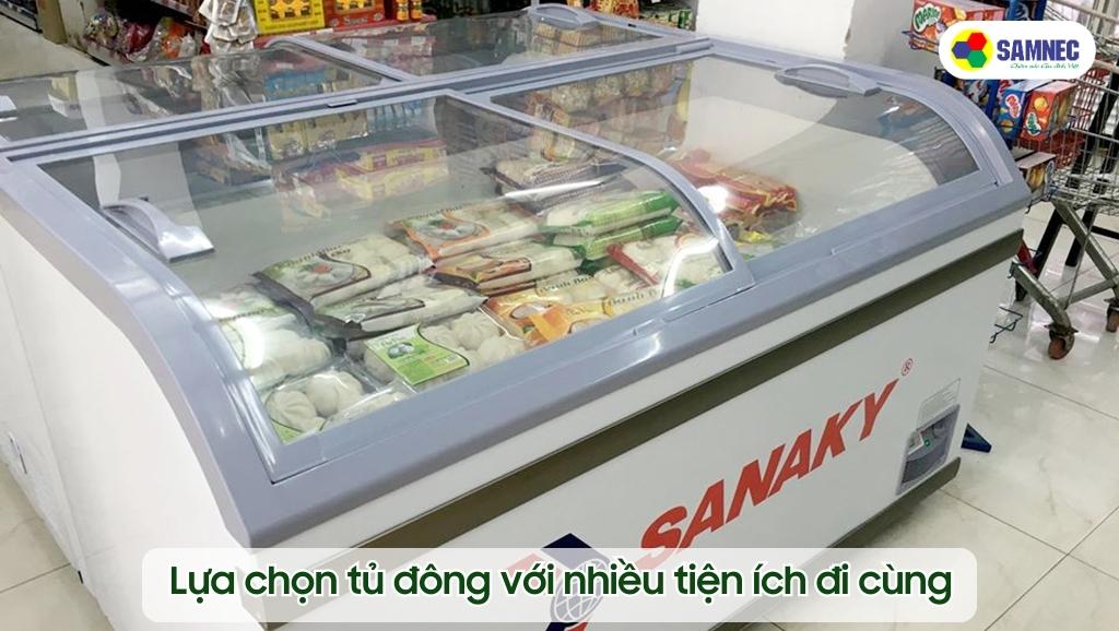 Lựa chọn tủ đông với nhiều tiện ích đi cùng
