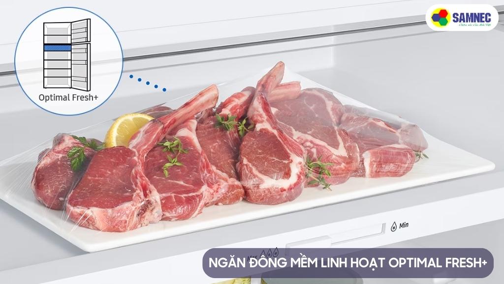 Ngăn đông mềm linh hoạt Optimal Fresh+