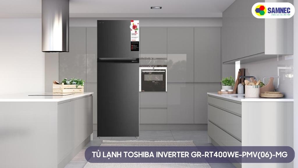 Tủ lạnh Toshiba Inverter GR-RT400WE-PMV(06)-MG