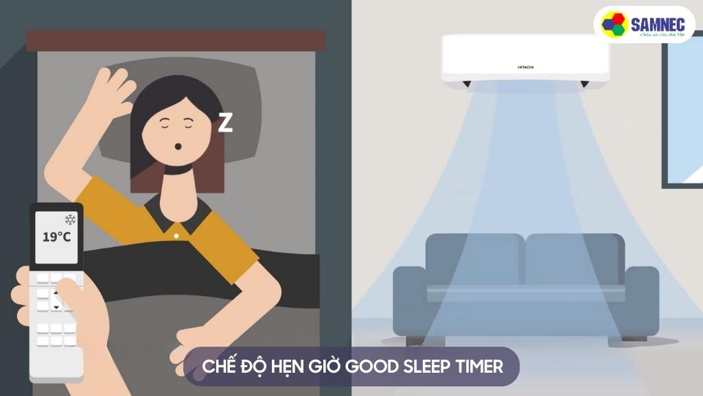 Chế độ hẹn giờ Good Sleep Timer