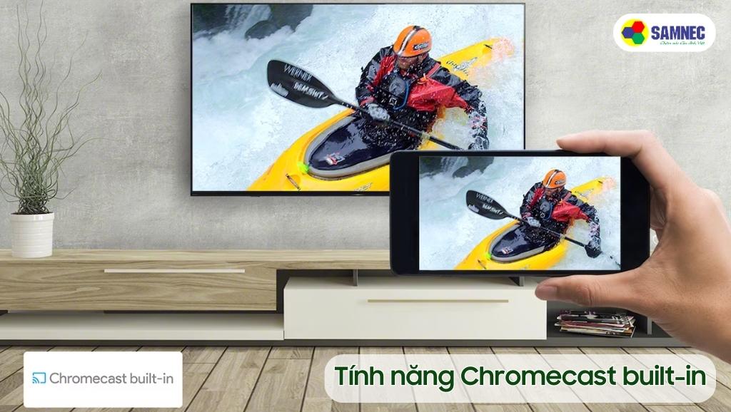 Tính năng Chromecast built-in của Tivi Xiaomi L55M8 - P2SEA