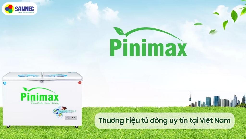 Thương hiệu tủ đông Pinimax trên thị trường