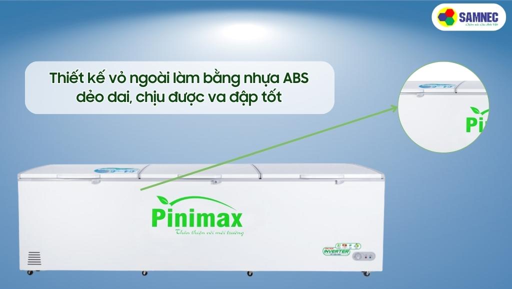 Thiết kế vỏ ngoài làm bằng nhựa ABS