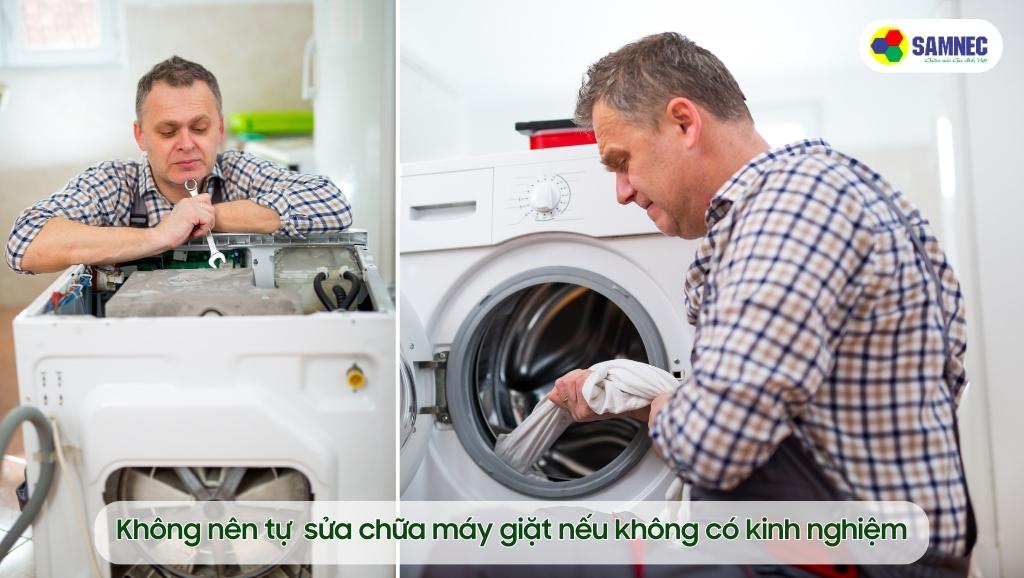Có nên tự sửa chữa máy giặt?
