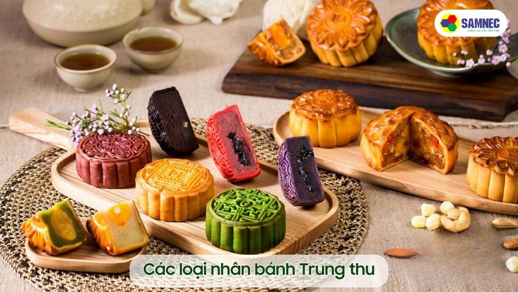 Các loại nhân bánh Trung thu