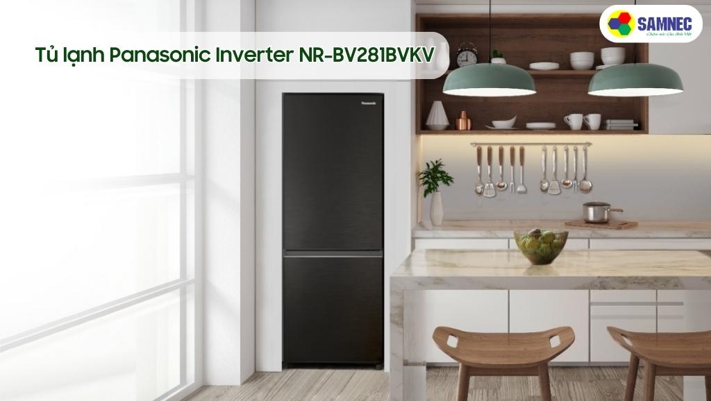 Tủ lạnh Panasonic Inverter NR-BV281BVKV