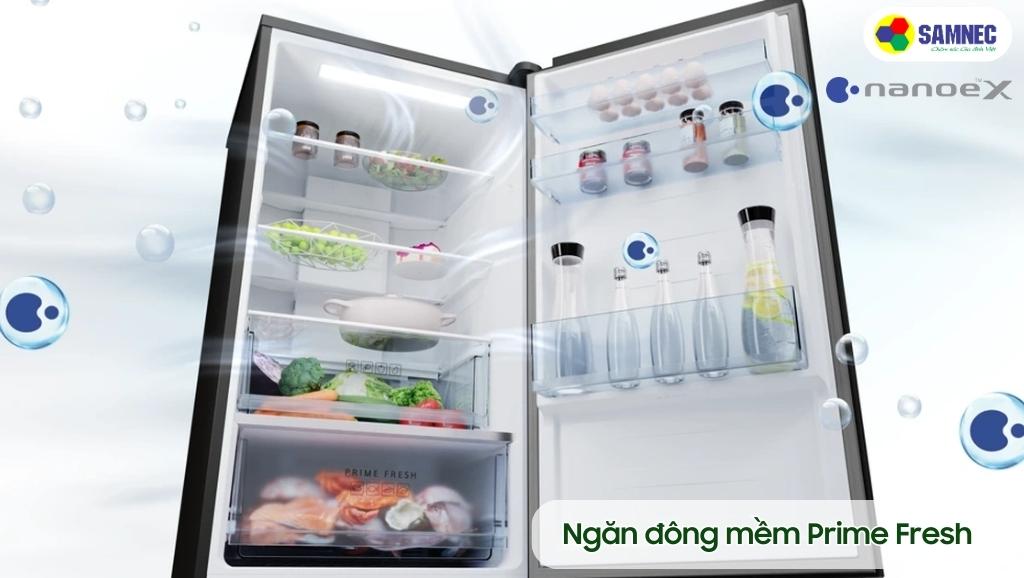 Công nghệ diệt khuẩn Nanoe™️ X trên tủ lạnh Panasonic Inverter NR-BV331WGKV