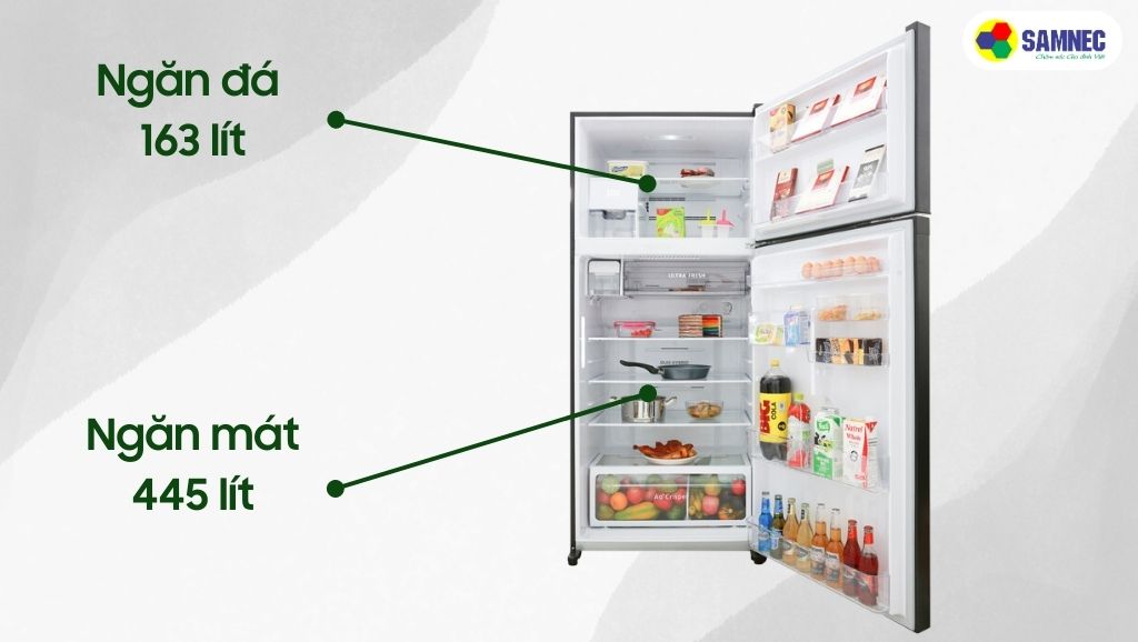 Tủ lạnh Toshiba Inverter 608 lít GR-AG66VA (XK)