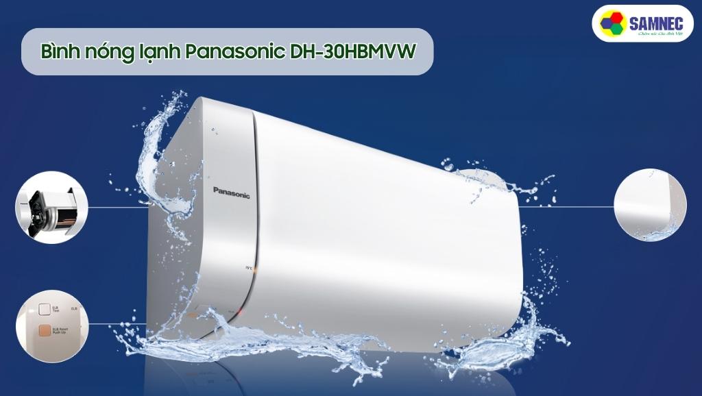 Bình nóng lạnh Panasonic DH-30HBMVW