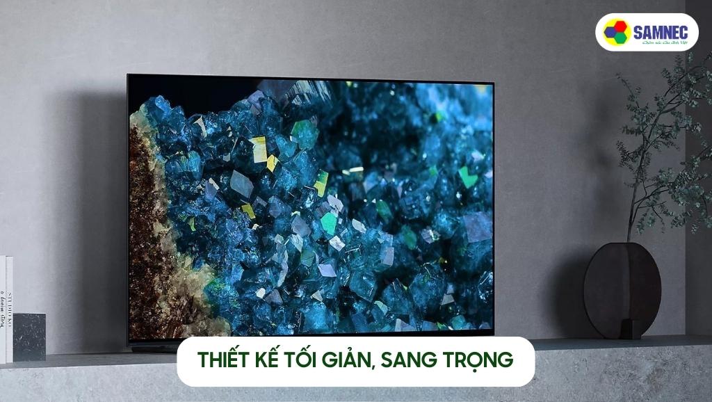 Thiết kế tivi tối giản, sang trọng