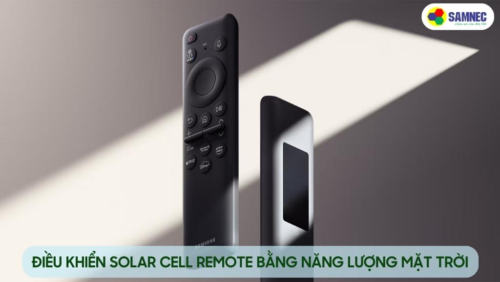 Điều khiển Solar Cell Remote vận hành bằng năng lượng mặt trời