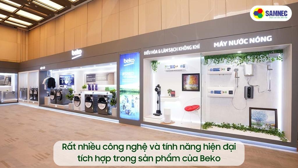 công nghệ trong sản phẩm của Beko