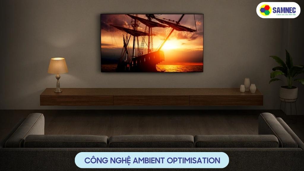 Công nghệ Ambient Optimisation trên tivi Sony
