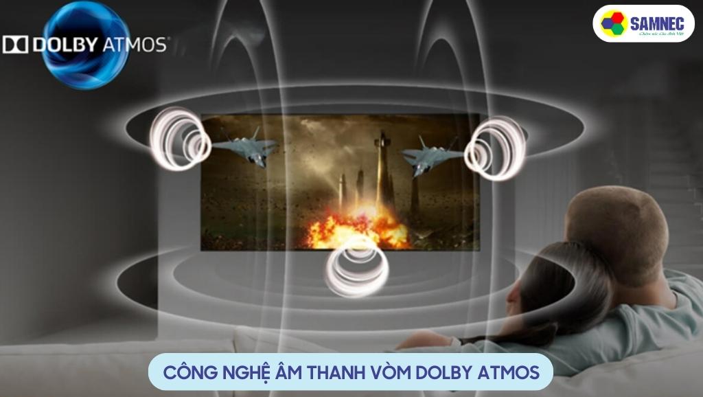 Công nghệ âm thanh vòm Dolby Atmos trên tivi Sony