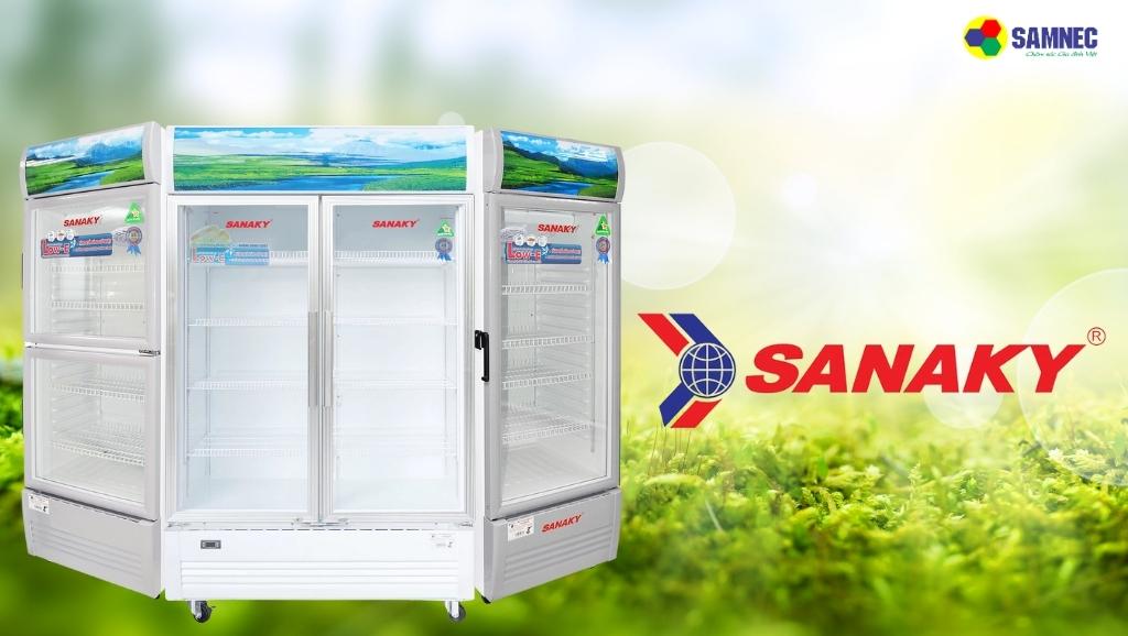 Các sản phẩm tủ mát Sanaky