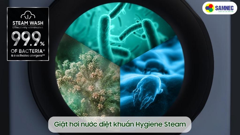 Giặt hơi nước diệt khuẩn Hygiene Steam