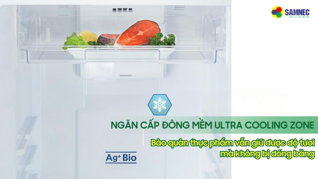 Ngăn cấp đông mềm Ultra Cooling Zone của tủ lạnh Toshiba GR-A28VM(UKG1)