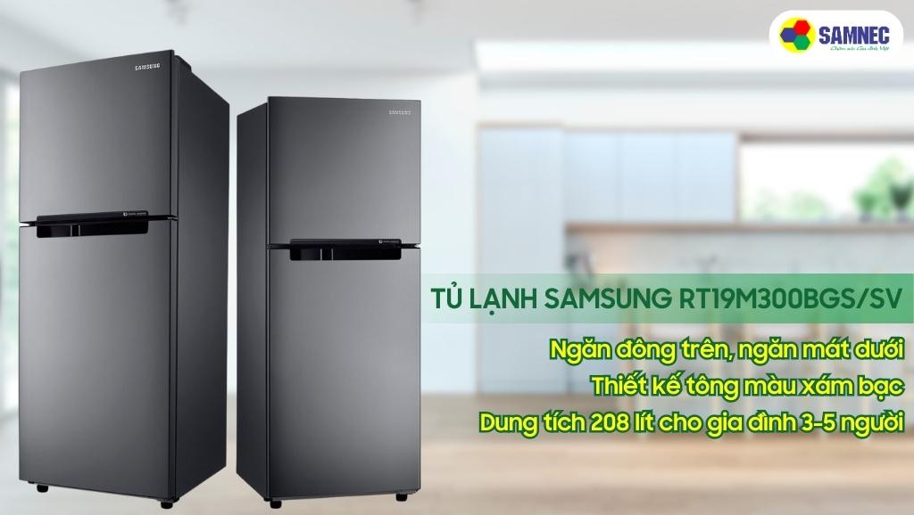 Tủ lạnh Samsung RT19M300BGS/SV