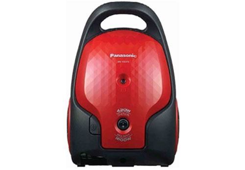 Máy hút bụi Panasonic MC-CG373RN46 có màu đỏ đen nổi bật 
