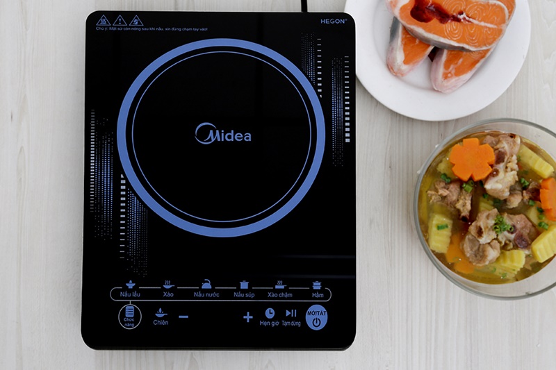 Bếp điện từ Midea MI-T2117DC Bếp điện từ Midea MI-T2117DC
