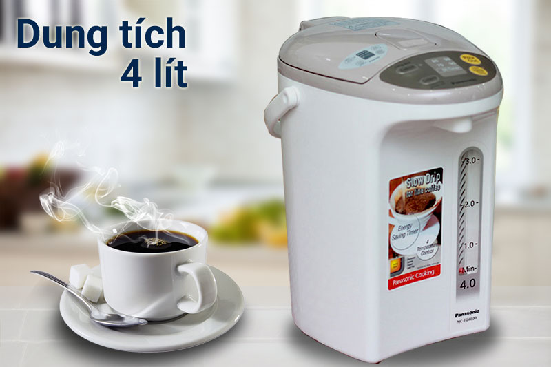 Bình thủy điện Panasonic NC-EG4000CSY 4 lít Bình thủy điện Panasonic NC-EG4000CSY 4 lít