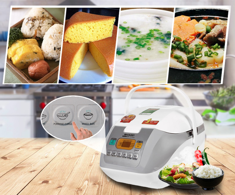 6 chức năng nấu tự động tiện dụng 6 chức năng nấu tự động tiện dụng