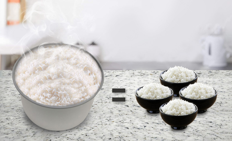 1,0 lít phù hợp cho gia đình 2 - 4 người.