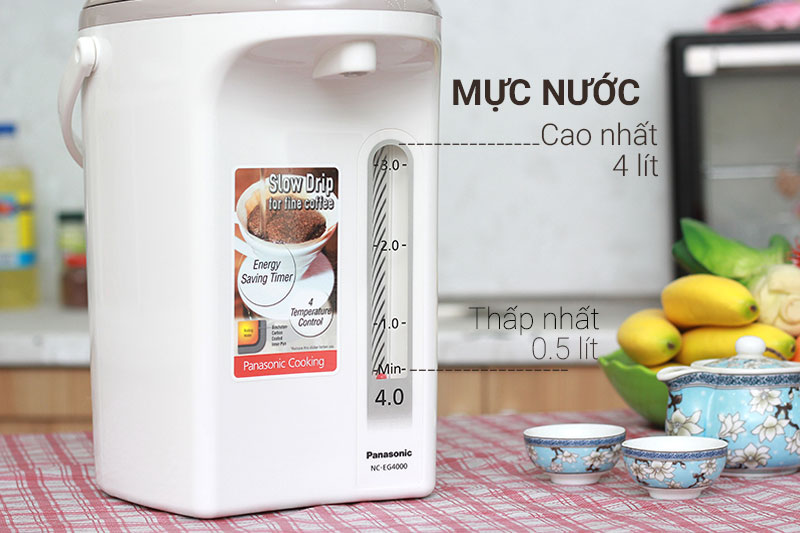 Bình thủy điện Panasonic NC-EG4000CSY 4 lít Bình thủy điện Panasonic NC-EG4000CSY 4 lít