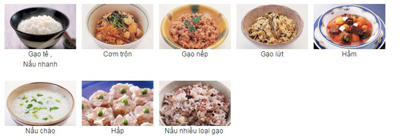 9 thực đơn tự động, đa dạng hóa bữa cơm gia đình 9 thực đơn tự động, đa dạng hóa bữa cơm gia đình