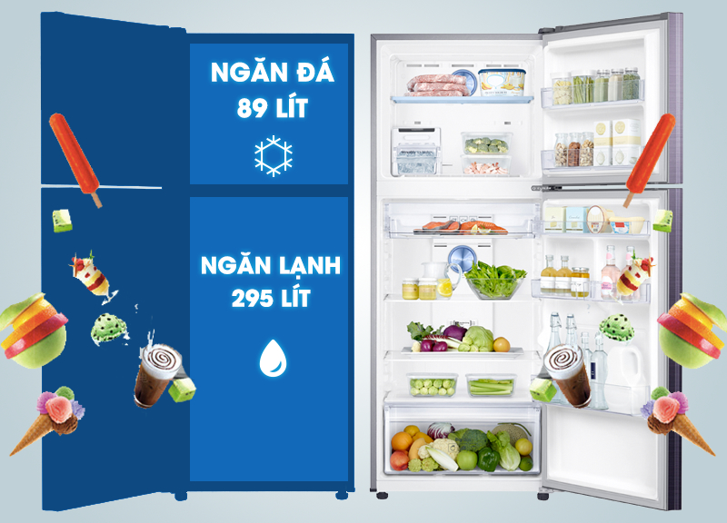 Với thiết kế sang trọng của mình, tủ lạnh Samsung RT38K5032GL/SV sẽ giúp cho căn bếp nhà bạn thêm sự đẹp mắt